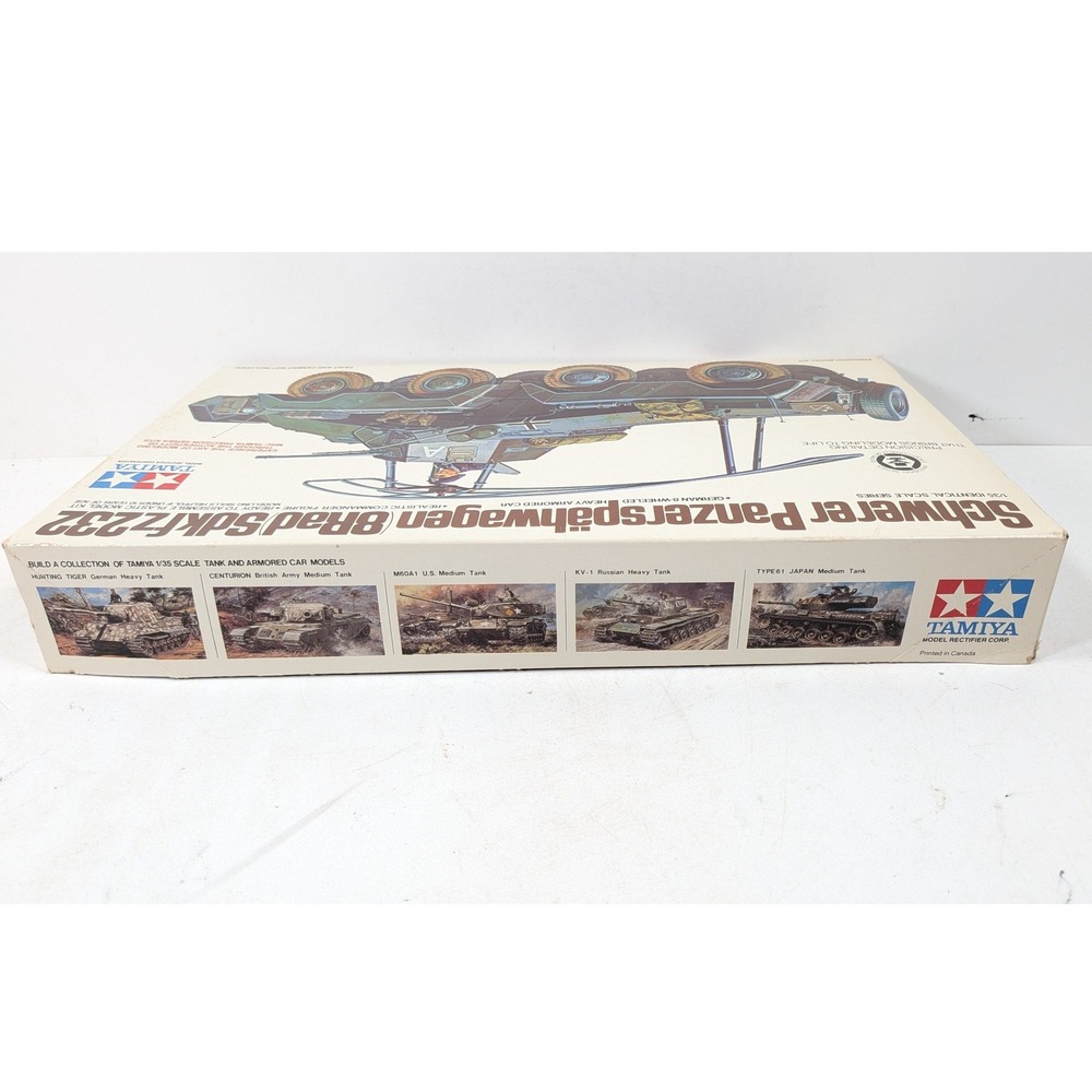 Tamiya 1/35 Schwerer Panzerspähwagen 8Rad Sdkfz 232 Armored Car Model Kit MM136A - Picture 9 of 12